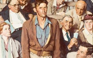 Norman Rockwell's "Town Meeting"
